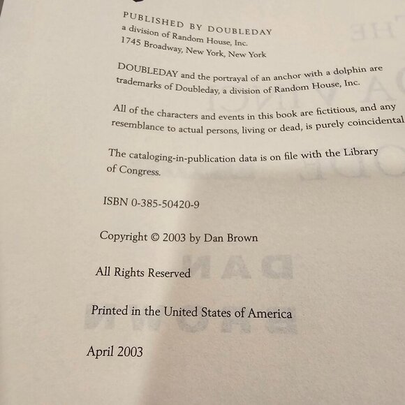 The Da Vinci Code & The Lost Symbol Hardcover Books By Dan Brown - Picture 4 of 11